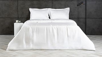 Комплект постельного белья без простыни Tencel Белый